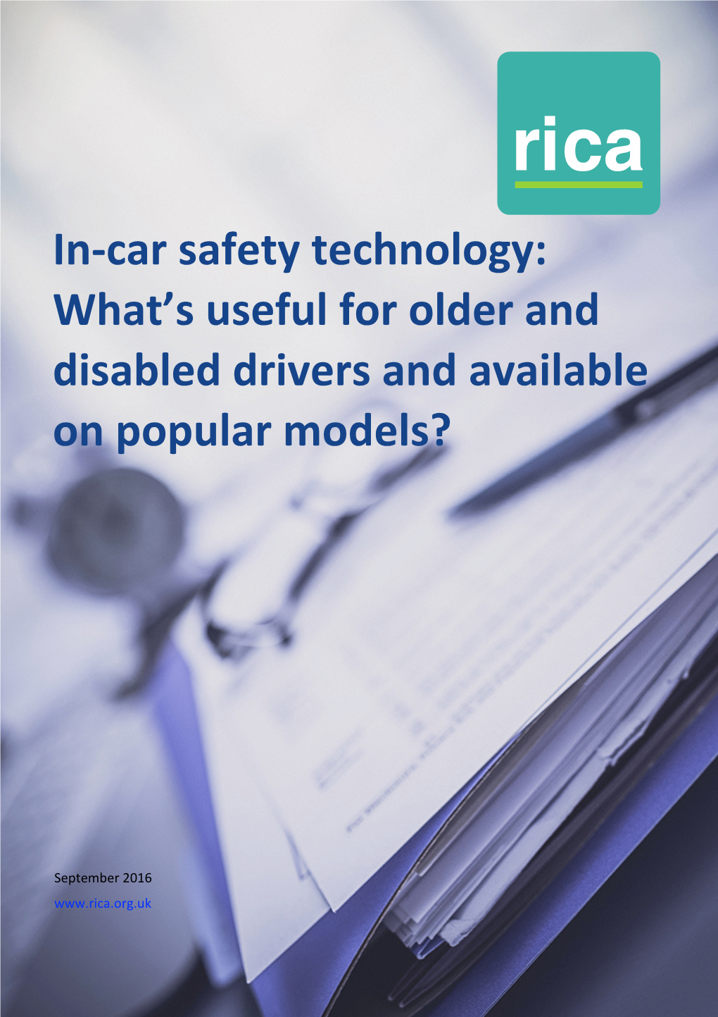 In-Car Safety Technology: What’S Useful for Older and Disabled Drivers and Available on Popular Models?