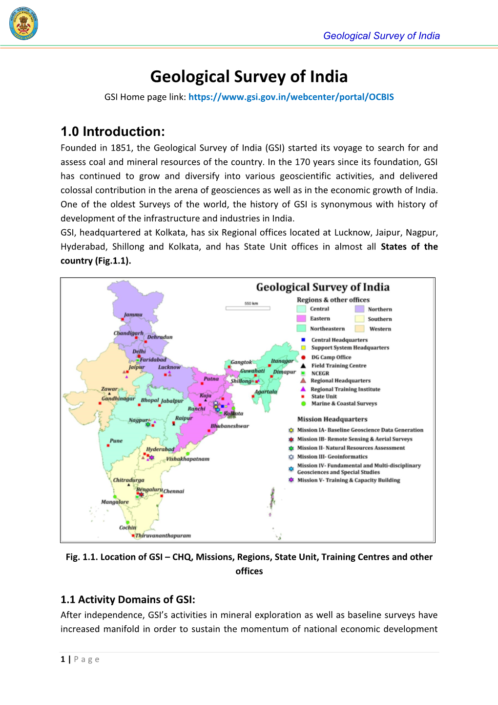 Geological Survey of India