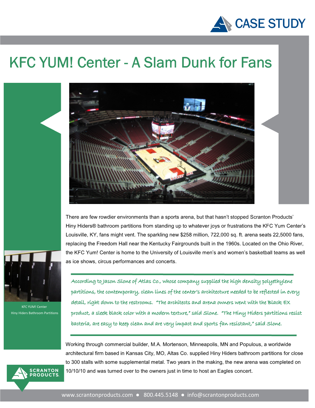 KFC YUM! Center - a Slam Dunk for Fans