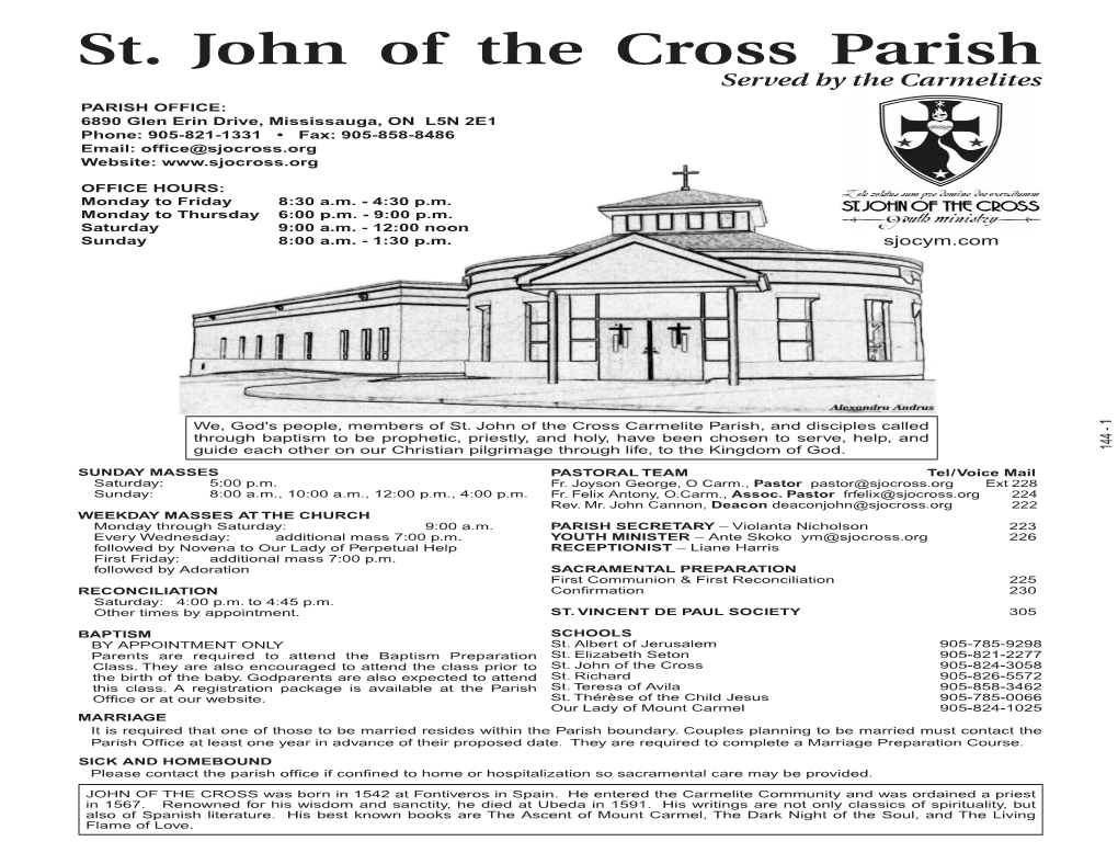 St. John of the Cross Parish