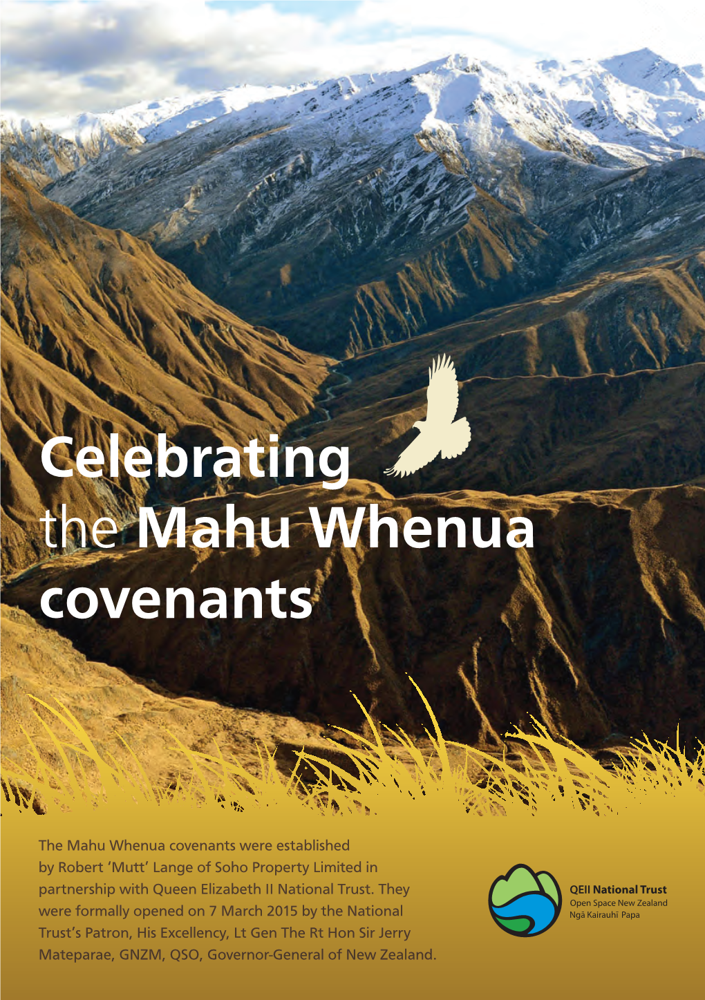 Celebrating the Mahu Whenua Covenants