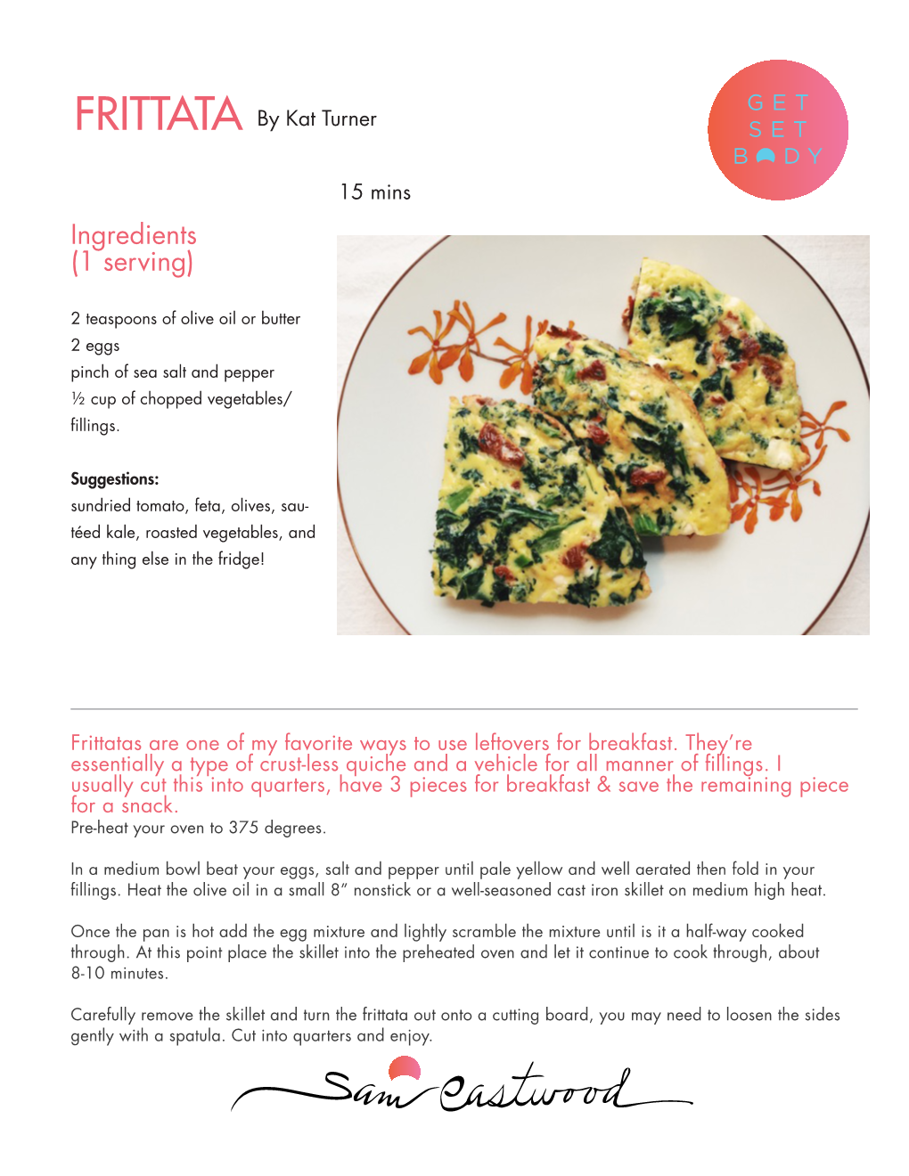 FRITTATA by Kat Turner