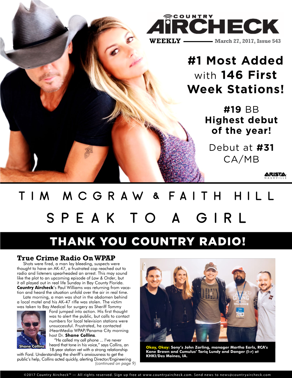 Issue 543 #1 Most Added with 146 First Week Stations!