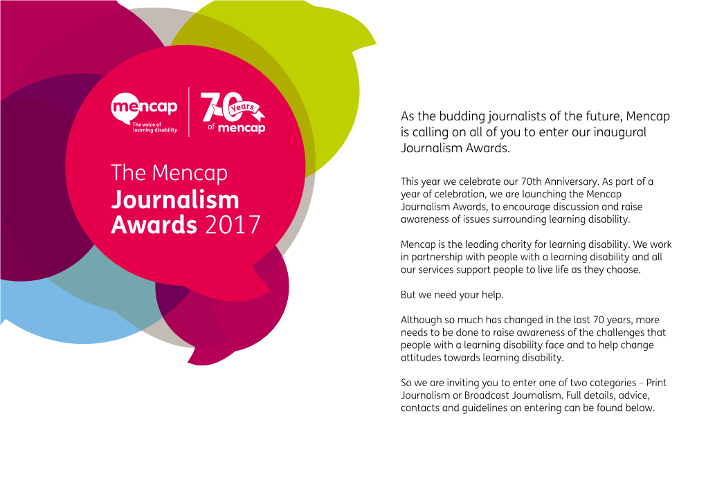Journalism Awards 2017