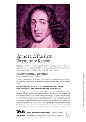 Spinoza & the Arts