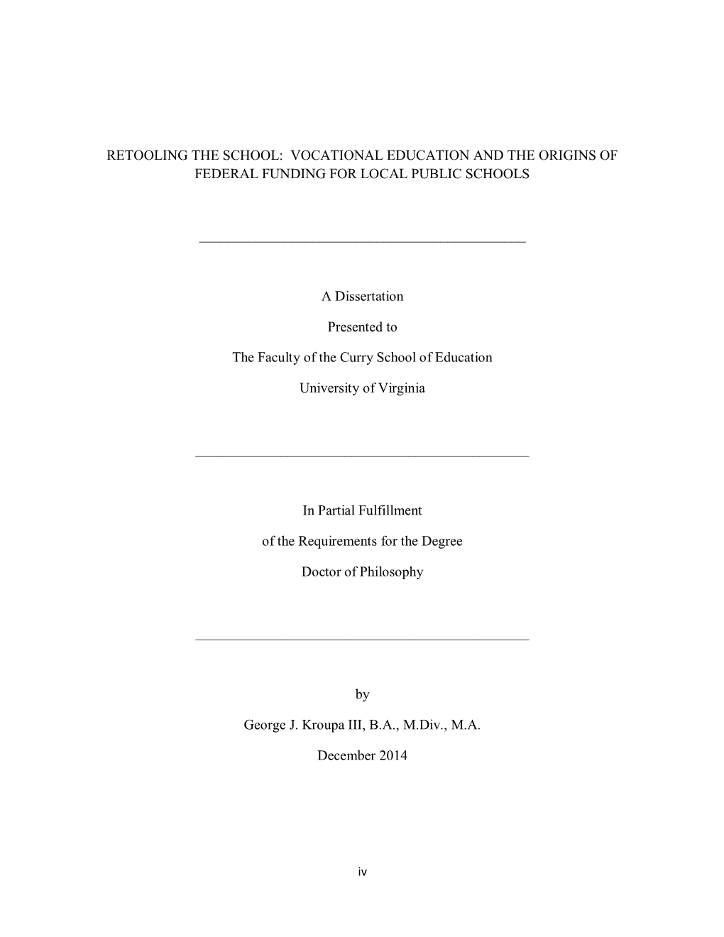 Vocational Education and the Origins of Federal Funding for Local Public Schools