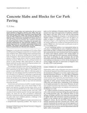 Concrete Slabs and Blocks for Car Park Paving