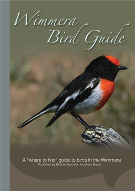 Wimmera Bird Guide