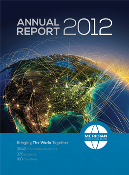 Meridian Annual Report 2012