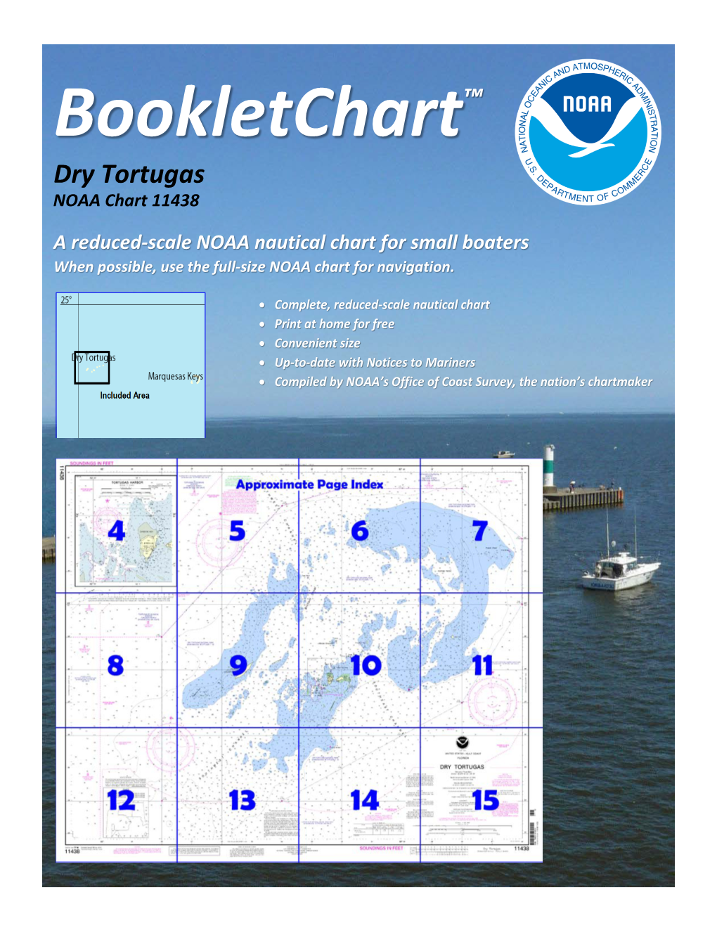 Dry Tortugas NOAA Chart 11438