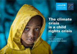 The Climate Crisis Is a Child Rights Crisis