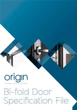 Bi-Fold Door Specification File
