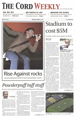 The Cord Weekly (February 14, 2007)