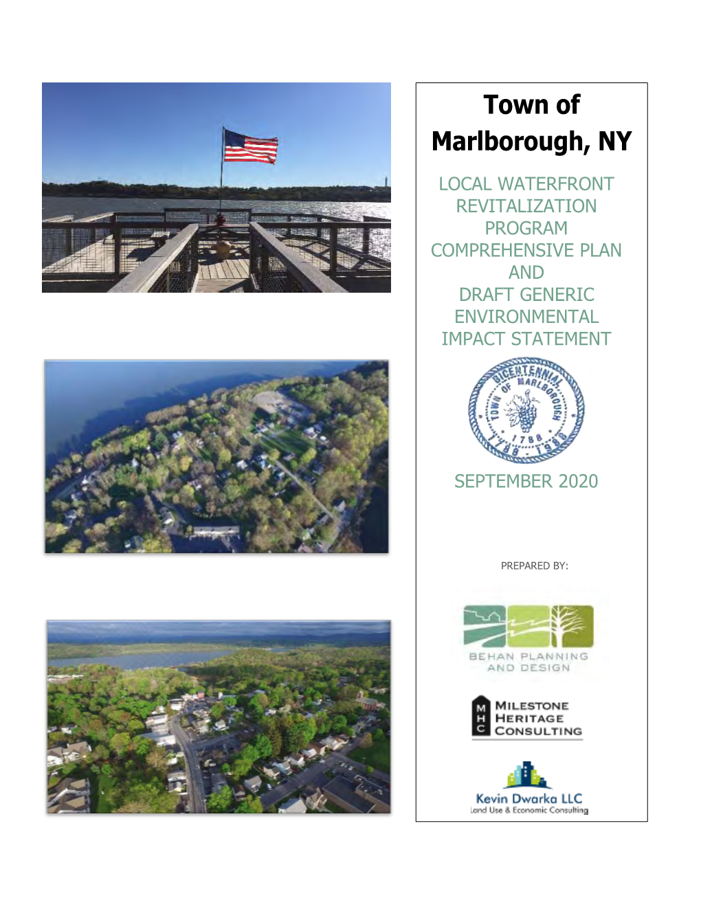 Town of Marlborough LWRP and Comprehensive Plan Advisory Committee, with Assistance from Behan Planning and Design