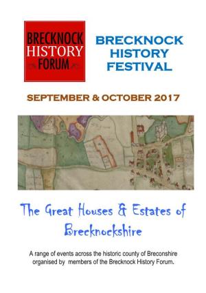 The Great Houses & Estates of Brecknockshire