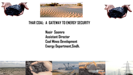 Thar Coal: a Gateway to Energy Security