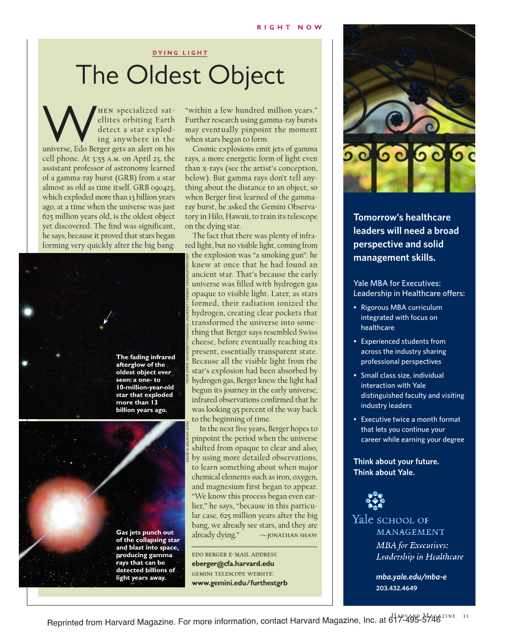 The Oldest Object