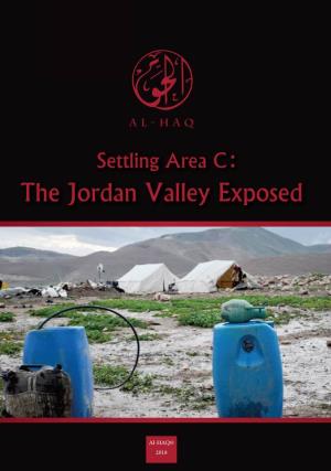 Settling Area C: the Jordan Valley Exposed 1