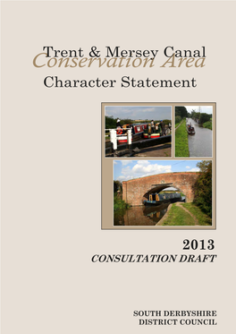 Trent & Mersey Canal Character Statement