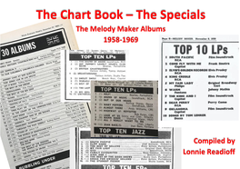 The Chart Book – the Specials the Melody Maker Albums 1958- 1969