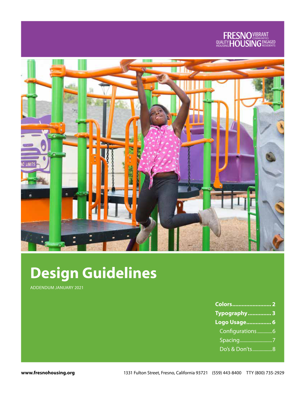 Design Guidelines ADDENDUM JANUARY 2021