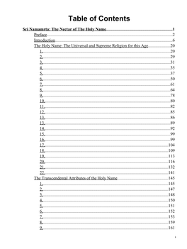 Sri Namamrta Compiled from the Srila Prabhupada Books