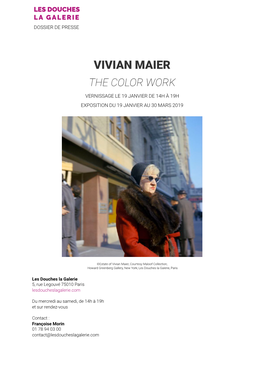 Vivian Maier the Color Work