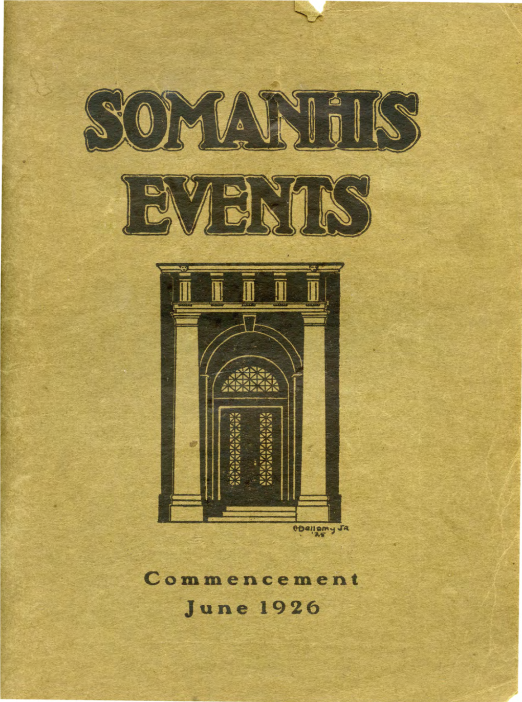 "Somanhis" 1926