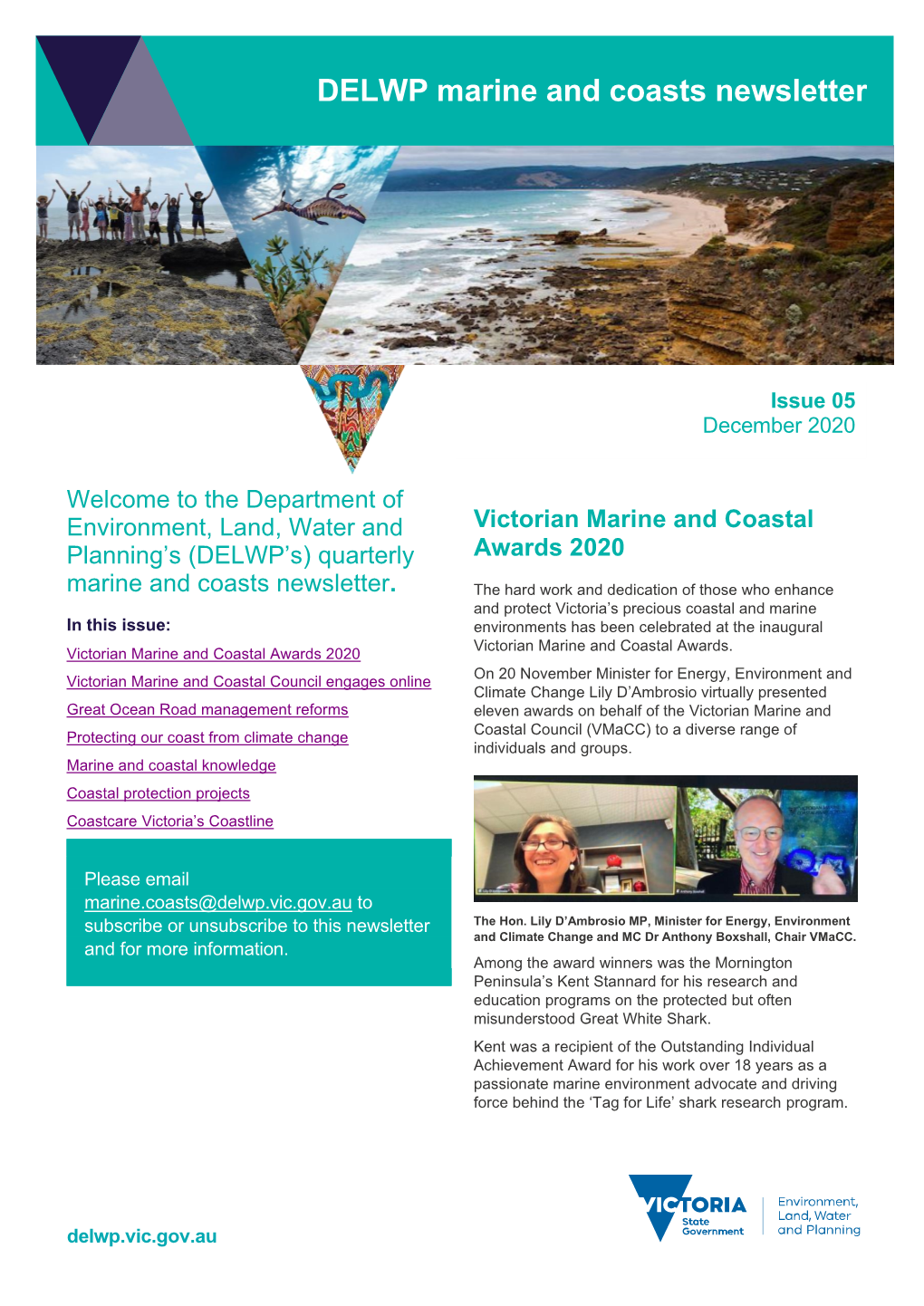 DELWP Marine and Coasts Newsletter