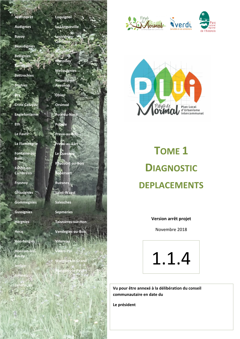 Tome 1 Diagnostic Deplacements