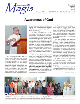 Awareness of God