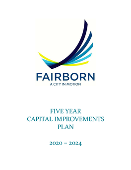 Five Year Capital Improvements Plan 2020 – 2024