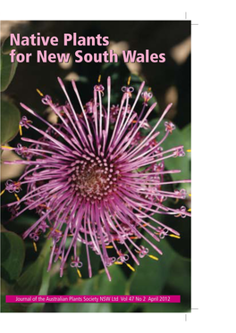 Native Plants for NSW V47 N2.Pdf