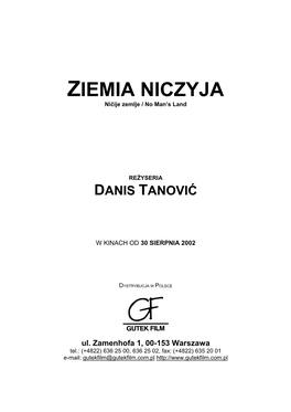 ZIEMIA NICZYJA Pressbook