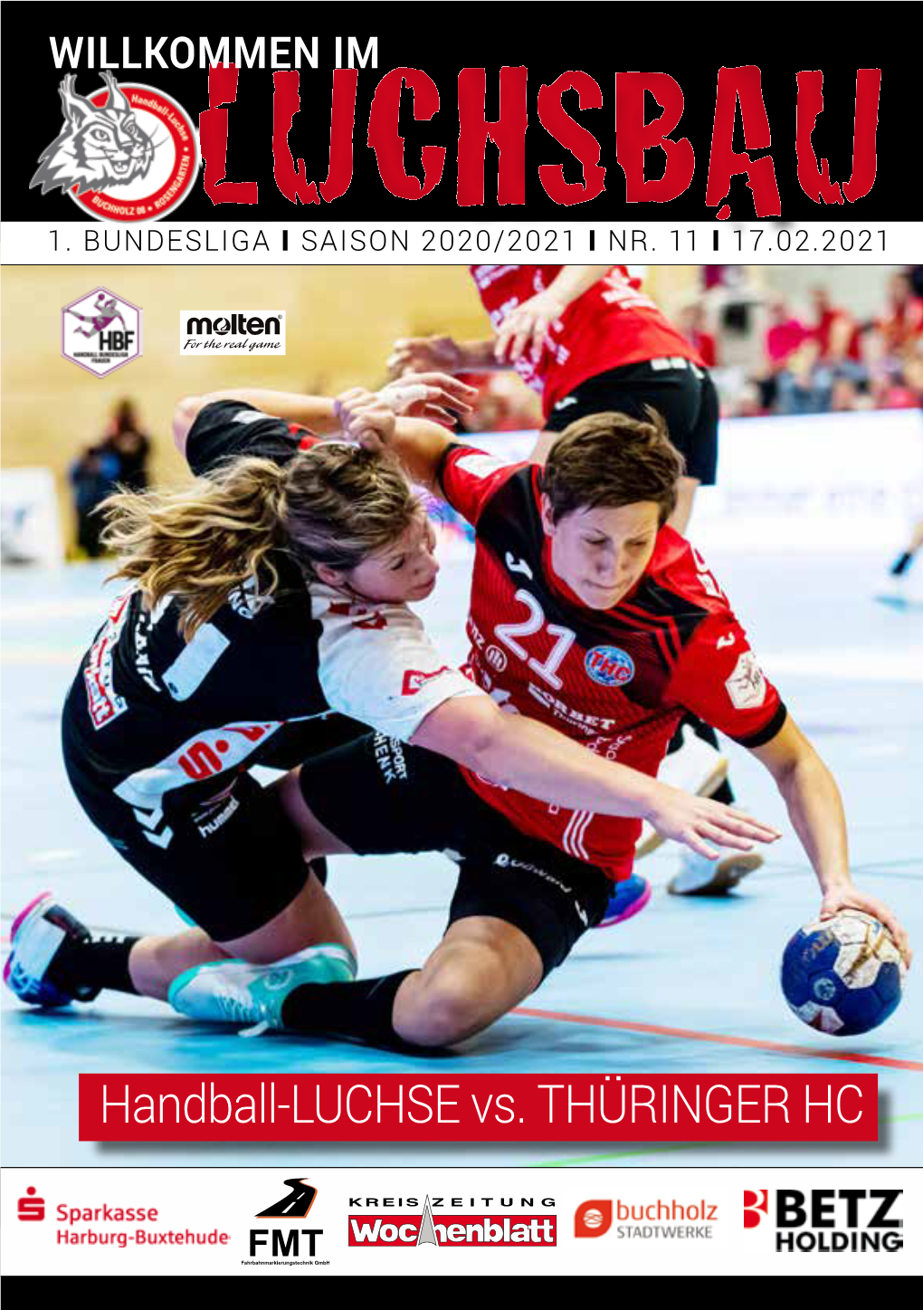 Handball-LUCHSE Vs. THÜRINGER HC Willkommen Im LUCHSBAU I 3