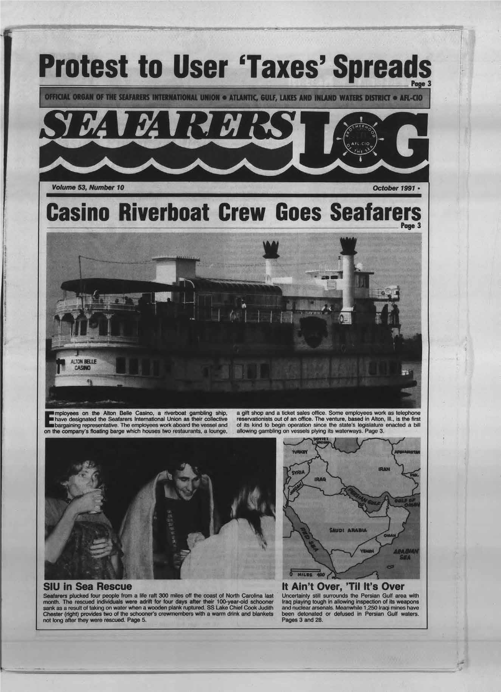 Casino Riverboat Crew Goes Seafarers Poge 3