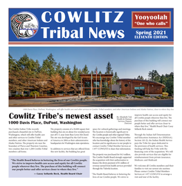 COWLITZ Tribal News Spring 2021