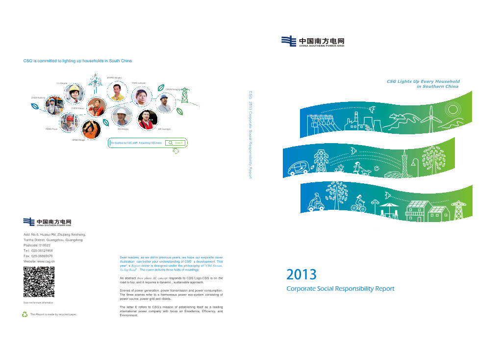 Corporate Social Responsibility Report