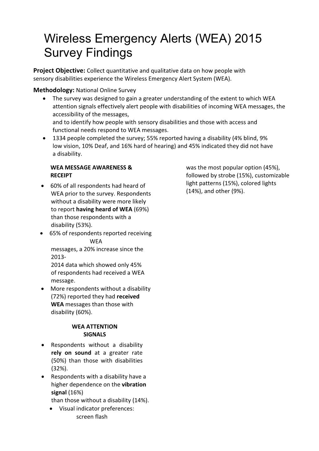 Methodology: National Online Survey