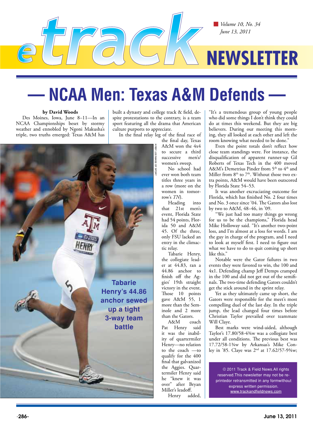 — NCAA Men: Texas A&M Defends —