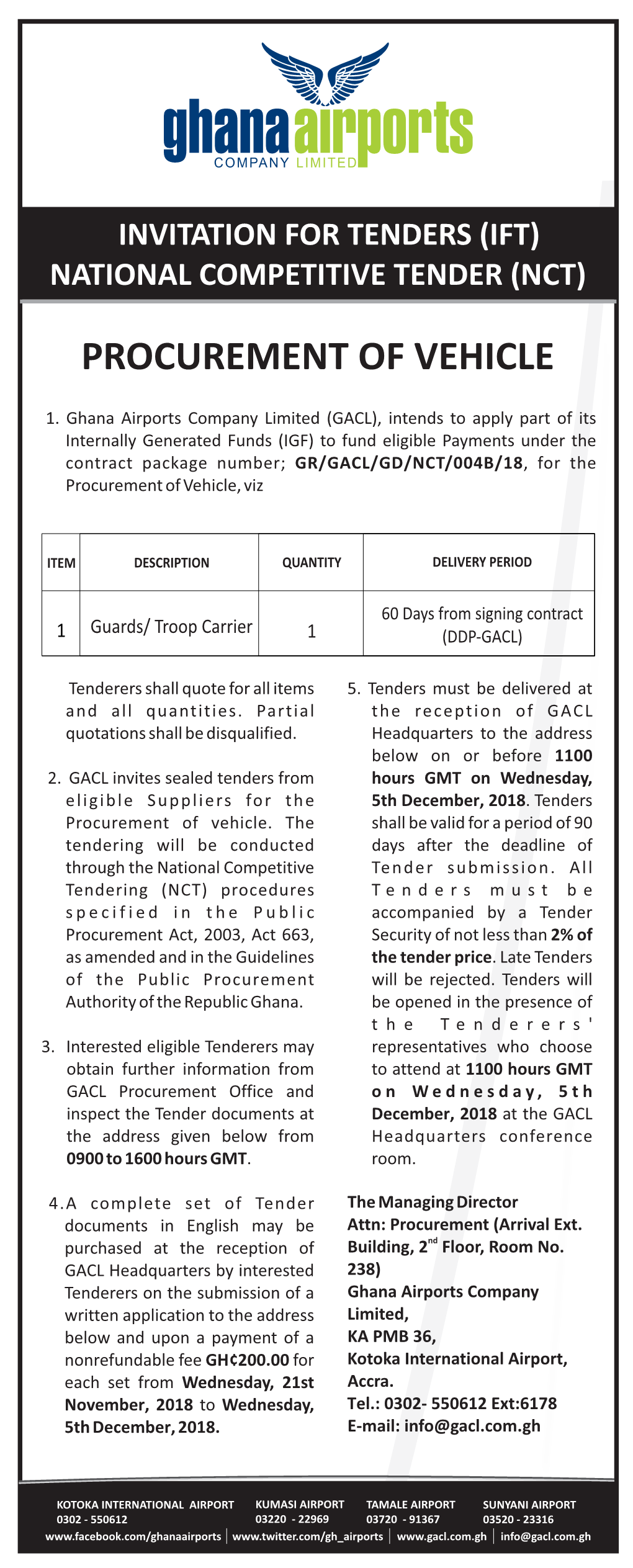 PROCUREMENT of VEHICLE.Cdr