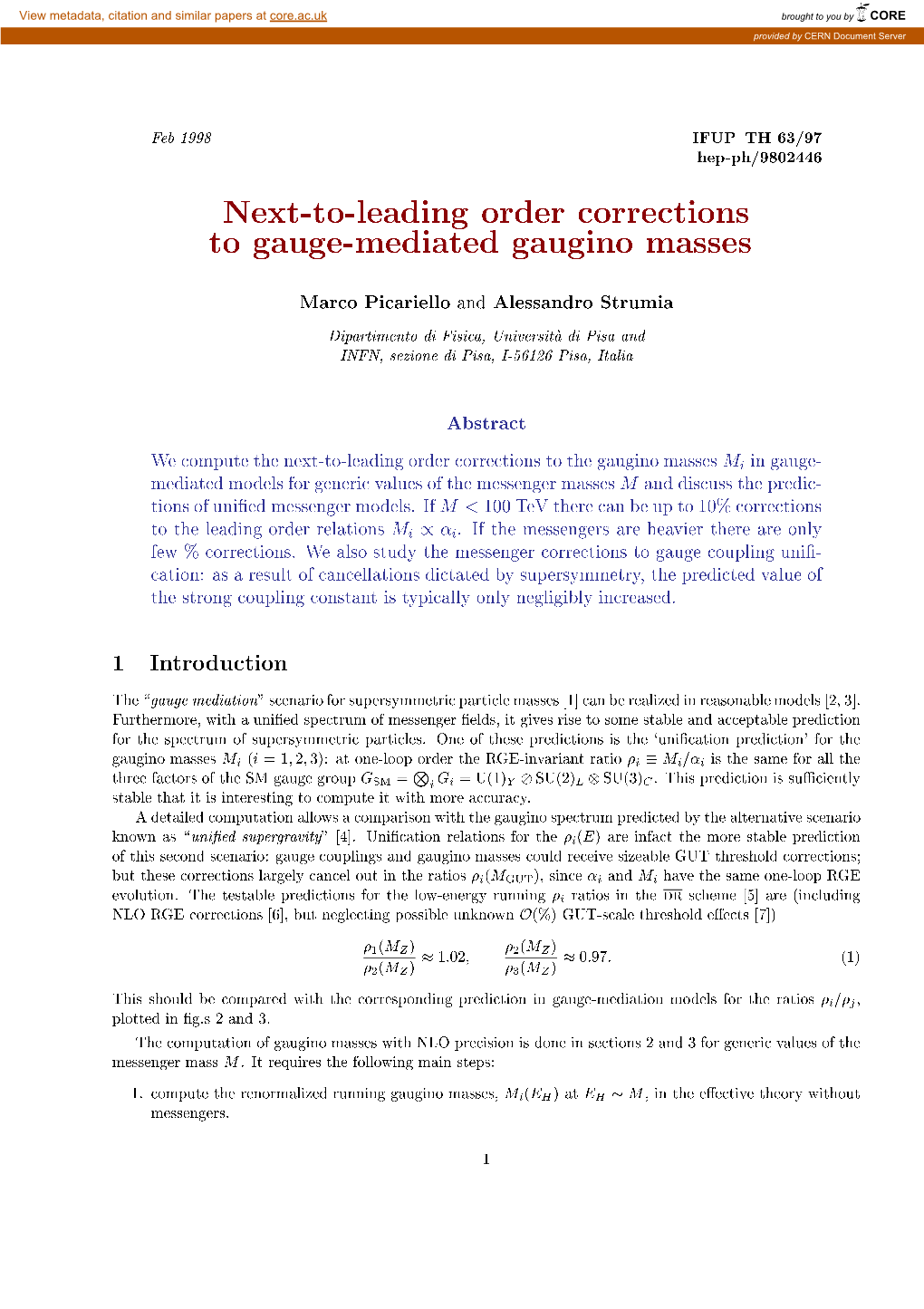 Next-To-Leading Order Corrections to Gauge-Mediated Gaugino Masses