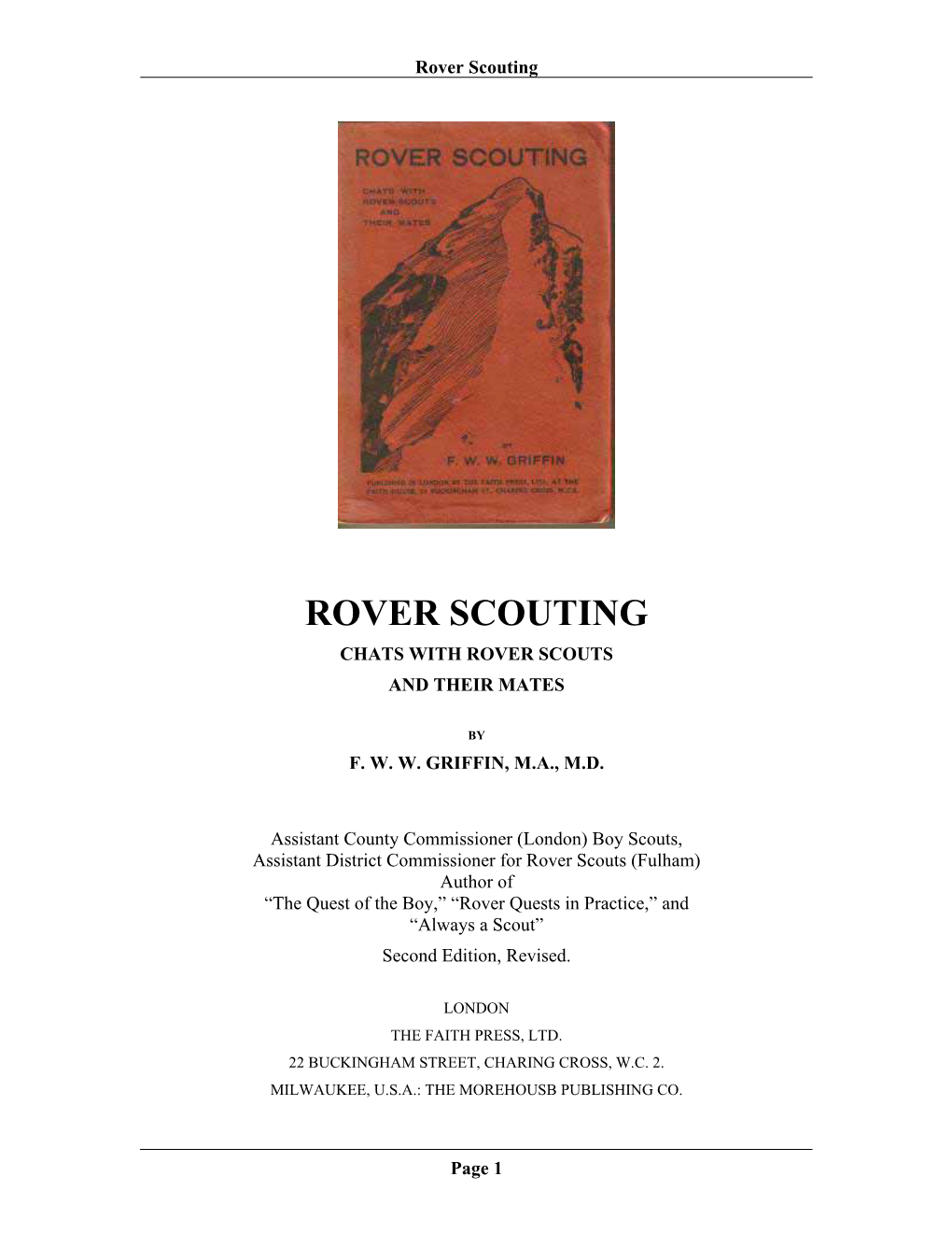 Rover Scouting