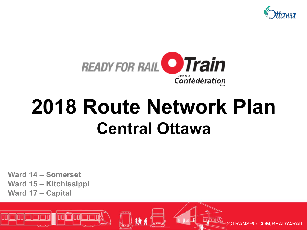 2018 Route Network Plan Central Ottawa
