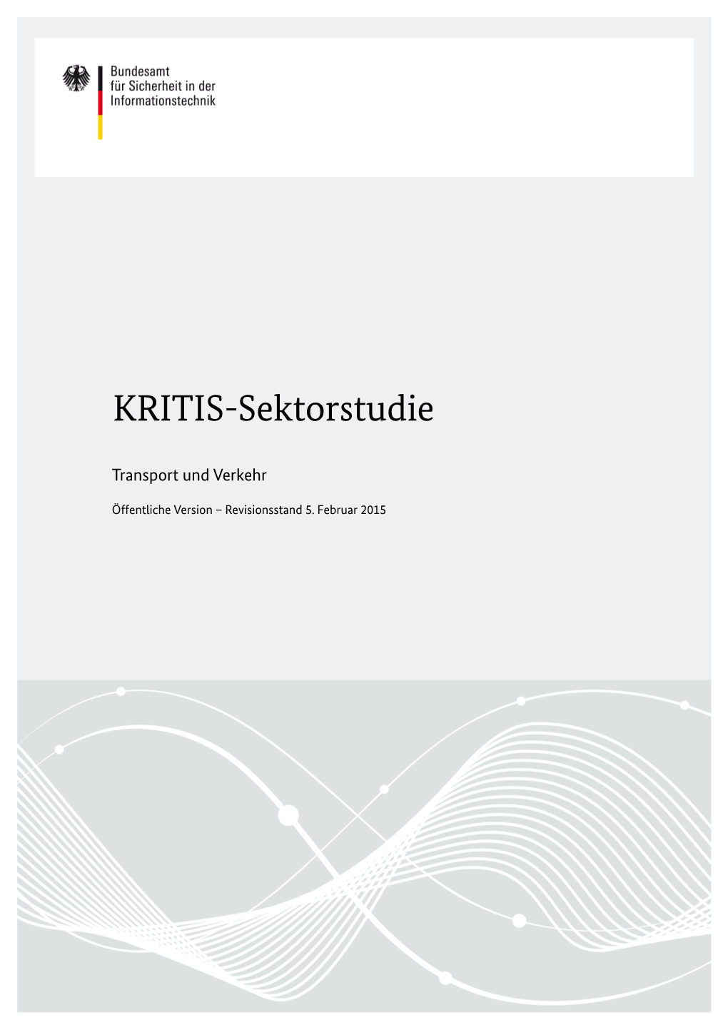 KRITIS-Sektorstudie