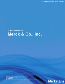 Merck & Co., Inc