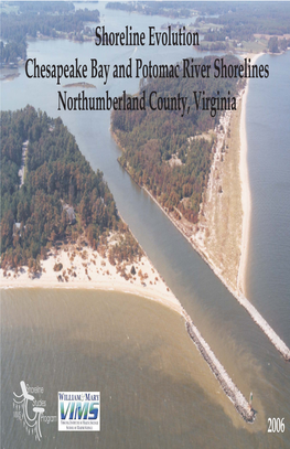 Shoreline Evolution Northumberland County, Virginia