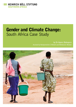 Gender and Climate Change: South Africa Case Study