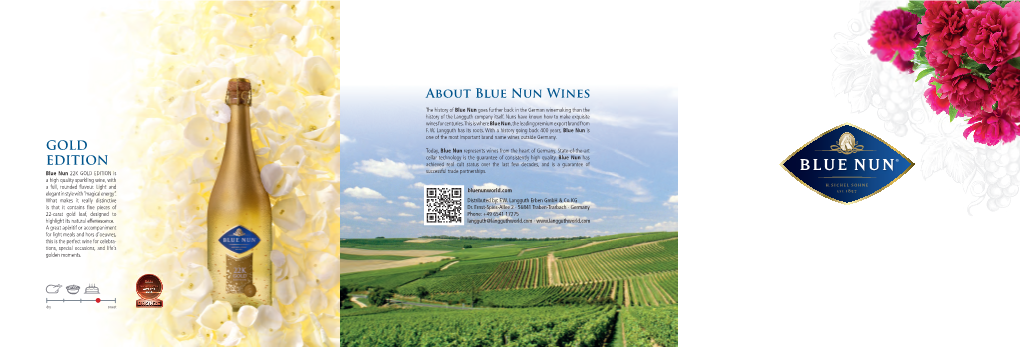 GOLD EDITION About Blue Nun Wines