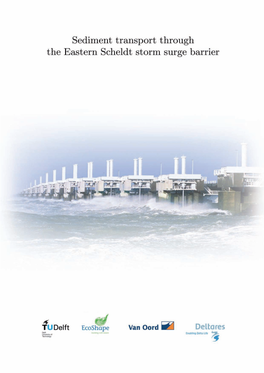 Sediment Transport Through the Eastern Scheldt Storm Surge Barrier Report Type Msc